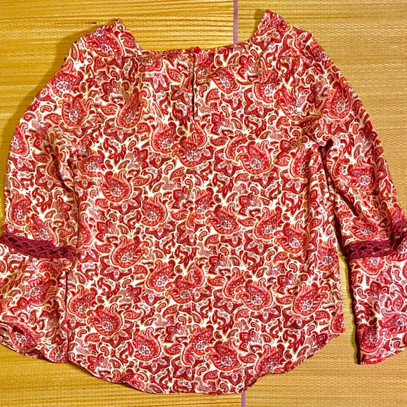 Hippie Rose Boho Bell Sleeve - Picture 5 of 7